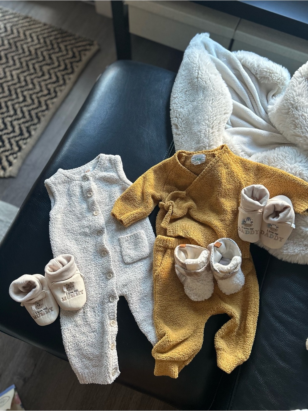 Cozy Mustard Wrap One-Piece for Kids - Brand: (unspecified)